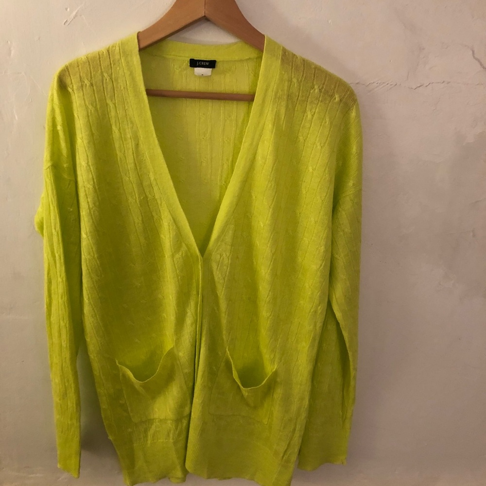 J.Crew linen cardigan